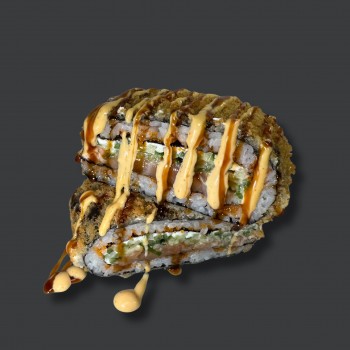 Street Sushi with bacon